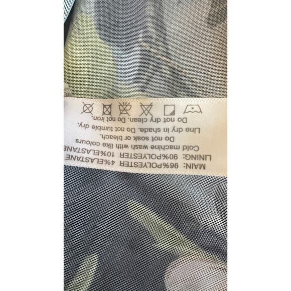 Blackmilk Night Bird Swoop Maxi Sleeveless Asymmetrical Limited Dress Size XL - Picture 11 of 15